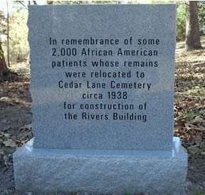 Central State Hospital Cemetery at Rivers Building photo